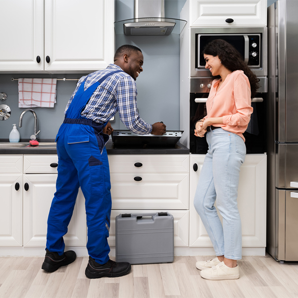 can you provide an estimate for cooktop repair before beginning any work in Waterbury